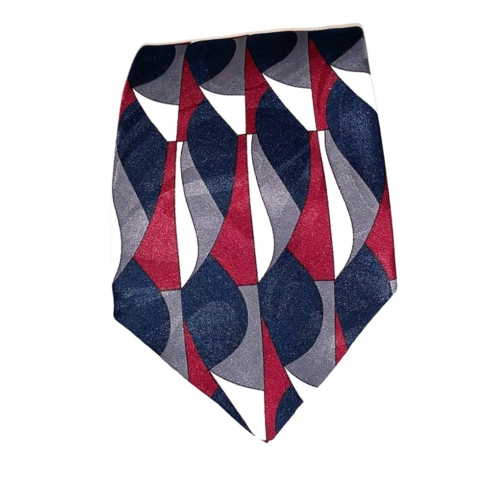 Cavalier Patterned Polyester Tie NWOT